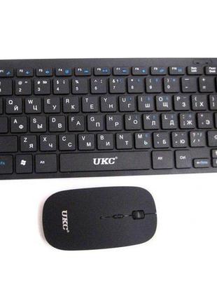 Беспроводная клавиатура ios с мышкой keyboard wireless 901.3 фото
