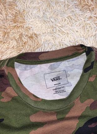 Футболка vans camo оригинал3 фото