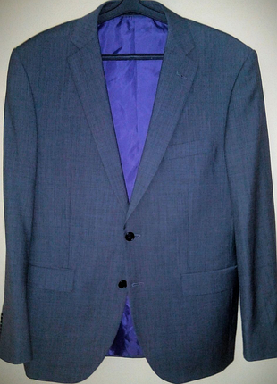 Чоловічий піджак звужений крою marks & spencer