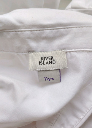 Блузка біла для дівчинки river island