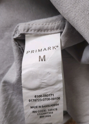 Нова чоловіча сорочка з коротким рукавом primark5 фото