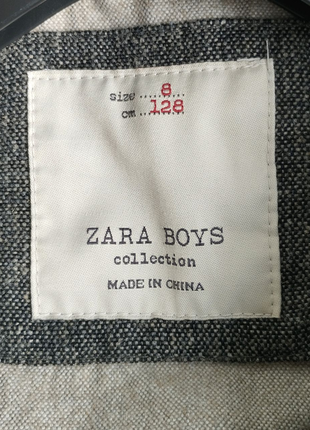 Піджак для хлопчика zara2 фото