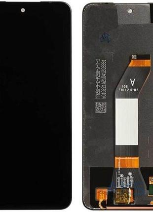 Дисплей xiaomi redmi 10, redmi note 11 4g с сенсором, черный, оригинал