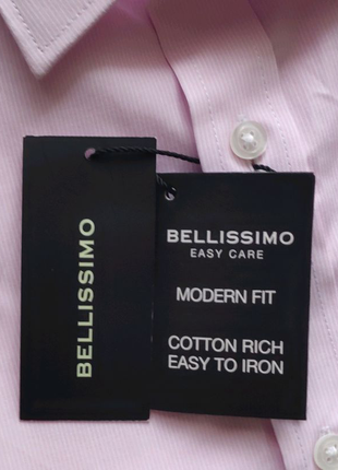 Нова чоловіча сорочка італійського бренду bellissimo3 фото