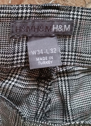 Легкі котонові чоловічі штани h&m3 фото