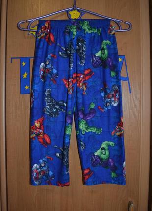 Раздельная пижама на мальчика 3-4 года, пижама марвел, супергерои3 фото