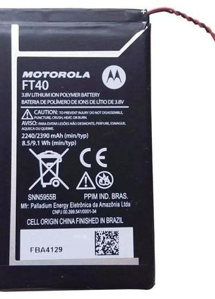 Акумулятор для motorola ft40, xt1505 moto e2, xt1511, xt1524, xt1526, xt1527, xt1528, moto e