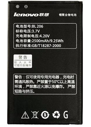 Аккумулятор для lenovo bl206, a600e, a630, a630e (2500mah), оригинал