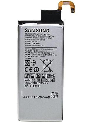 Аккумулятор samsung eb-bg925abe для galaxy s6 edge, g925, 2600mah