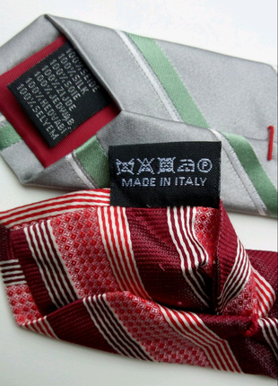 Шовкові краватки ручної роботи olymp (made in italy)1 фото