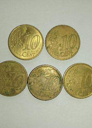 Монети 10 центів2 фото