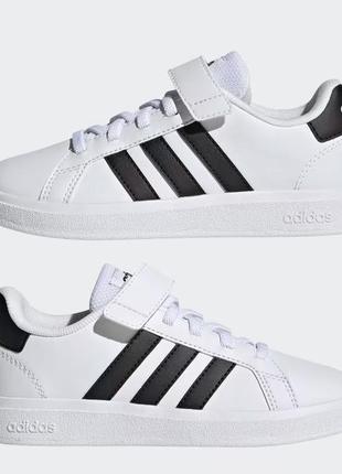 Детские кроссовки grand court adidas kids3 фото