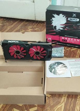 Xfx radeon rx 570 8 gb gddr5 256 bit є тести відеокарти весь...