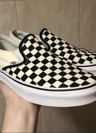 Vans checkerboard slip-on