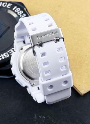 Годинник casio g-shock ga-100 white3 фото