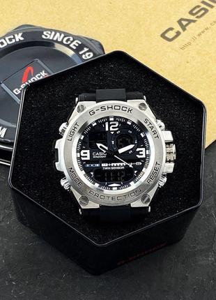 Наручний годинник casio g-shock glg-1000 black-silver-black5 фото