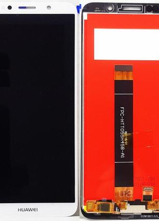 Дисплей для huawei y5 2018, y5 prime 2018, enjoy 8e plite (2018), honor 7a dra-l02, dra-l21, dra-l22 с сенсором белый