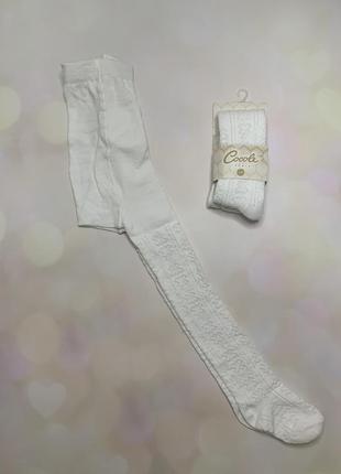 Тёплые колготки для девочек турция 0-4 года