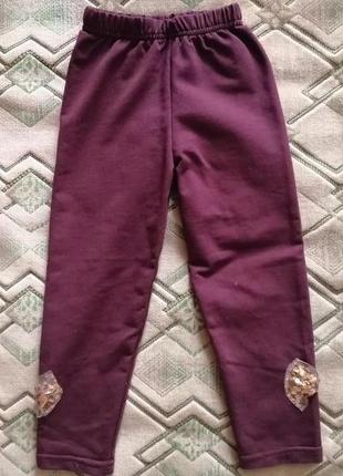 Нарядные лосины на девочку