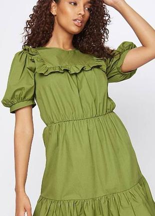 Літнє плаття george кольору хакі, uk12