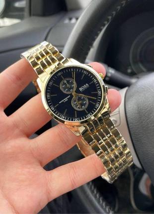 Hugo boss а244 gold-black2 фото