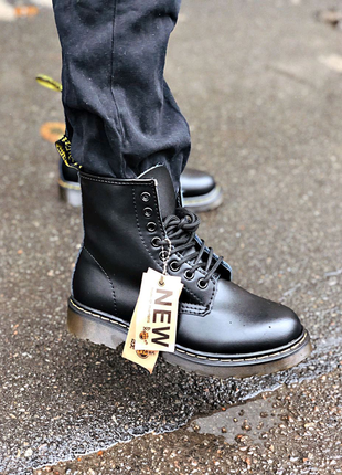 Dr. martens 1460 black (демисезон)1 фото