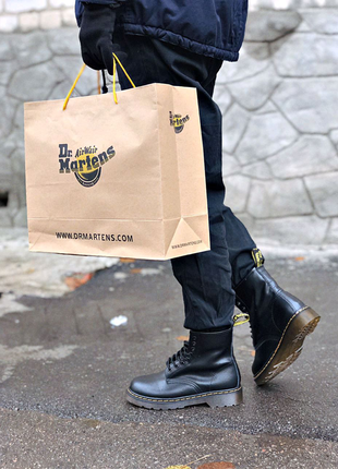 Dr. martens 1460 black (демисезон)9 фото