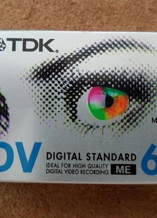 Відеокасета tdk dv 60