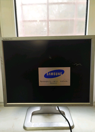 Монітор samsung 214t не робочий.