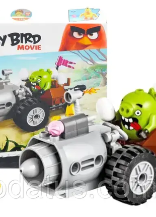 Конструктор 19001 angry birds втеча на автомобілі свинок 101 дет