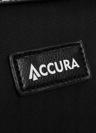 Ділова сумка з відділом для ноутбука 14.1 дюймів accura чорна4 фото