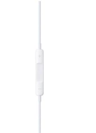 Наушники apple iphone earpods with mic lightning