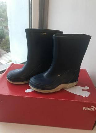 Гумові чоботи для хлопчика 24 25 розмір
