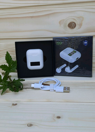 Бездротові навушники i99-touch з led-дисплеєм (сенсорні)