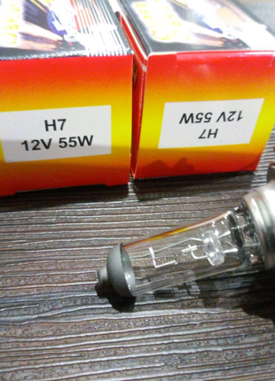 Лампа галогеновая н7 55 ватт
