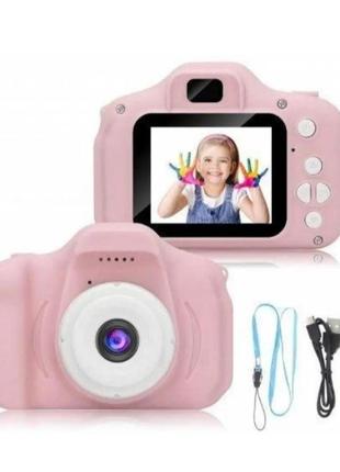 Детская фотокамера цифровой фотоаппарат зайчик ведмежатко7 фото