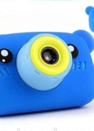 Дитячий фотоапарат ведмедик children's fun camera іграшка цифр...3 фото