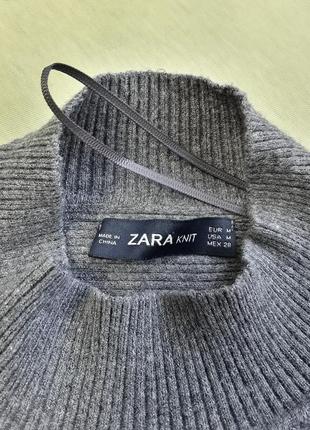 Крутoй свитер свободного кроя от zara4 фото