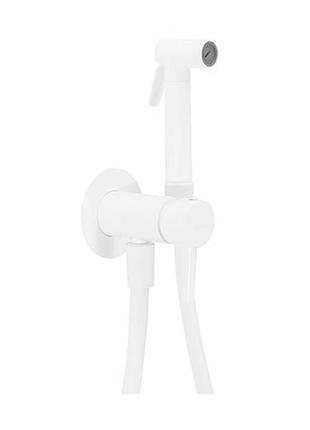 Zdup110bo paffoni tweet round mix tondo набір гігієнічного душу, білий матовий