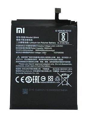 Акумулятор bn44 для xiaomi redmi 5 plus, li-polymer, 3,85 b, 4000