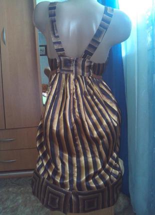 Красивое платье с кожаным пояском3 фото