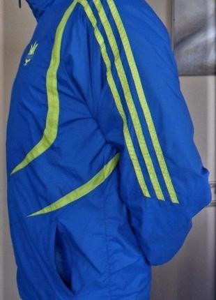 Куртка вітровка україна ффу адідас тренувальна3 фото