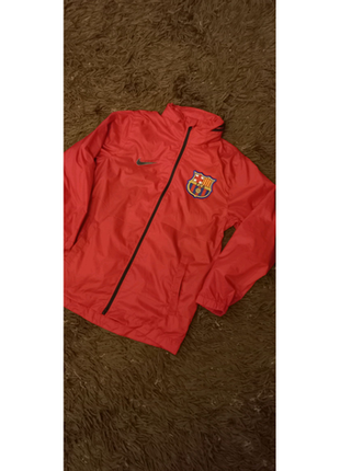 Nike вітровка барселона куртка дитяча спортивна тренувальна