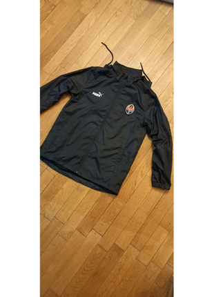 Шахтар вітровка куртка puma дитяча тренувальна спортивна