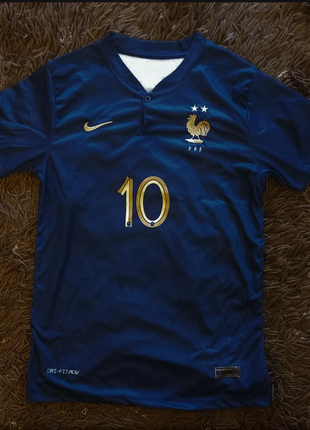 Мбаппе франція № 10 форма футбольна дитяча футболка шорти4 фото