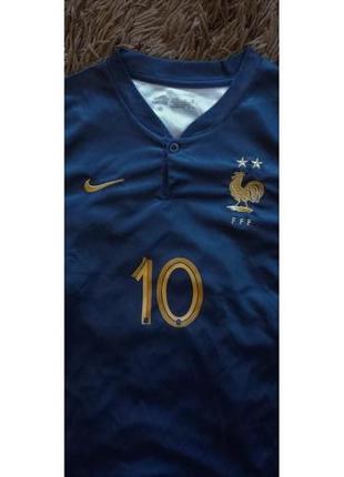 Мбаппе франція № 10 форма футбольна дитяча футболка шорти7 фото