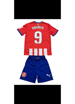 Довбик форма №9 жирона футболка dovbyk дитяча  шорти