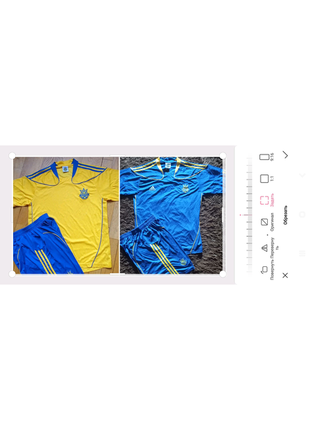 Форма збірна україни футболка адідас ретро ігрова1 фото