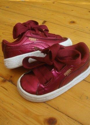 Кроссовки puma basket оригинал 23-24 размер 14.5 см