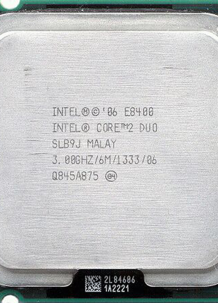 Процесор intel core 2 duo e8400